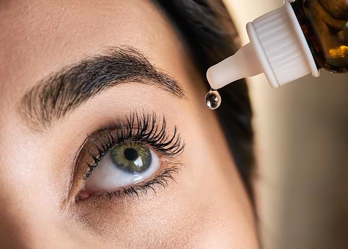 Eye Drop Application