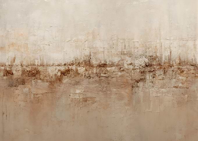 Abstract Textured Earth Tones