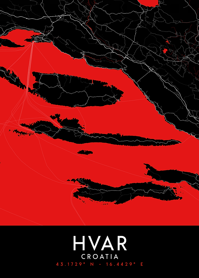 Hvar Dark Map