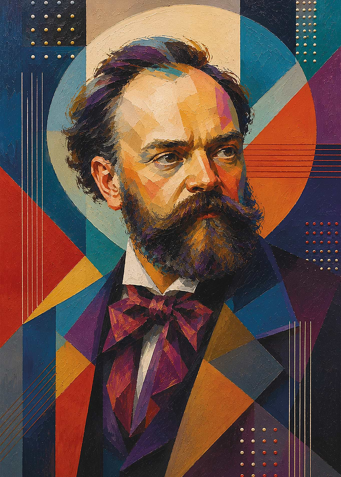Antonin Dvorak Czech composer portrait.