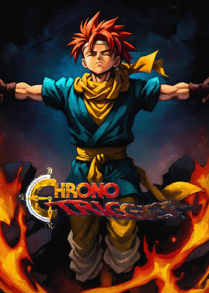 Chrono Trigger Game Art