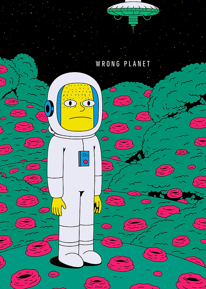 Astronaut on Wrong Planet