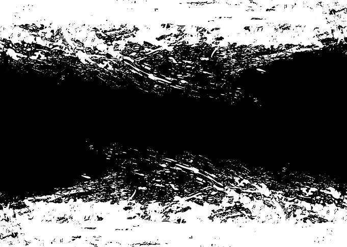 Abstract Black and White Grunge Texture