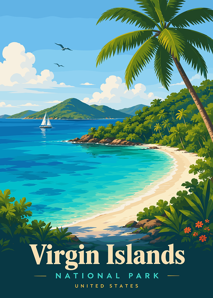 Virgin Islands National Park Poster