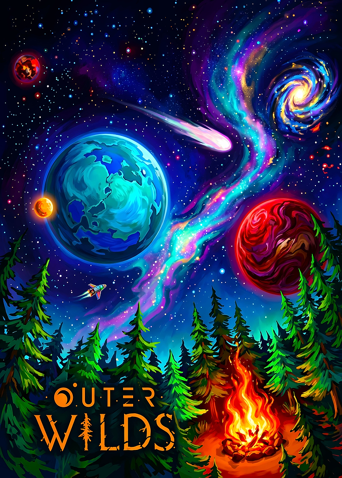 Outer Wilds Game Poster