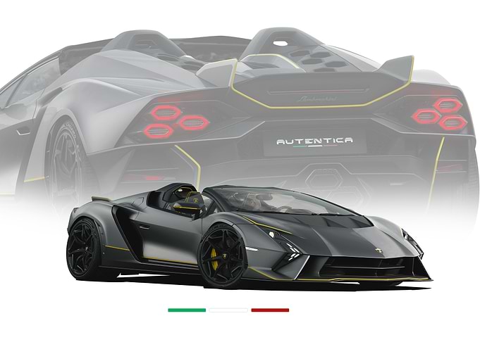 Lamborghini Autentica Sports Car