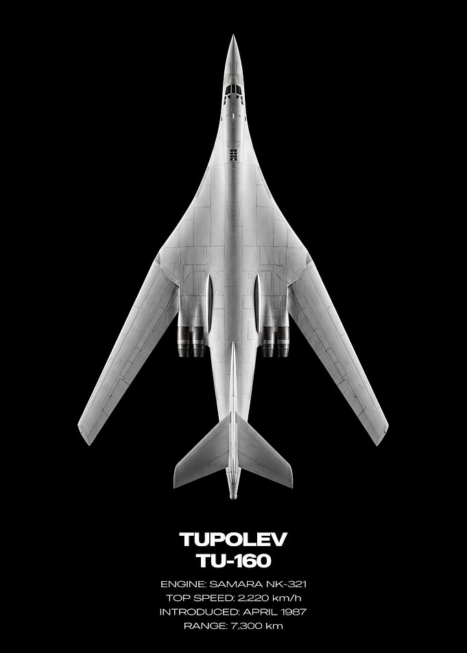 Tupolev Tu-160 Bomber