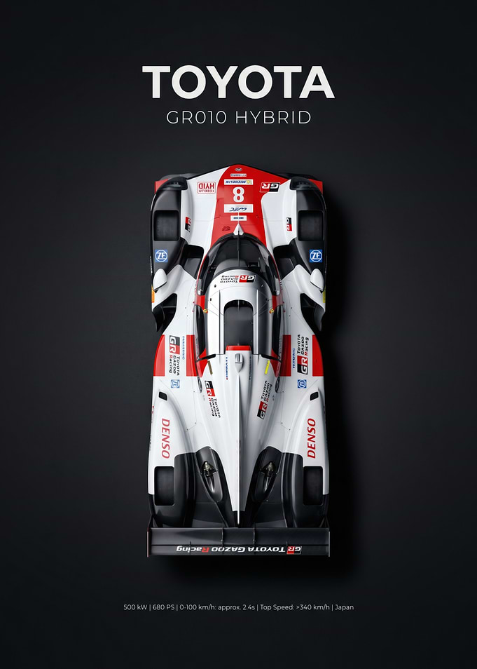 Toyota GR010 Hybrid Le Mans Hypercar