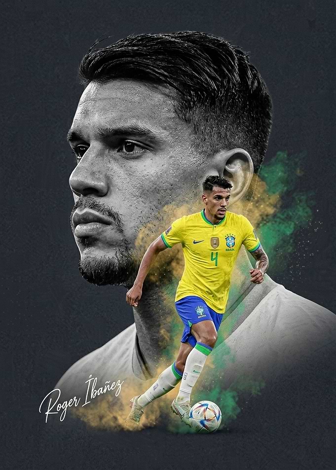 Roger Ibañez Brazil Football Player