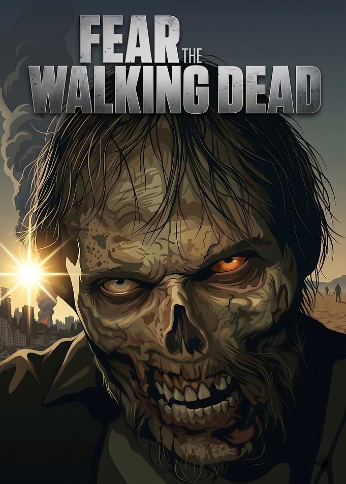 Fear the Walking Dead Zombie Poster