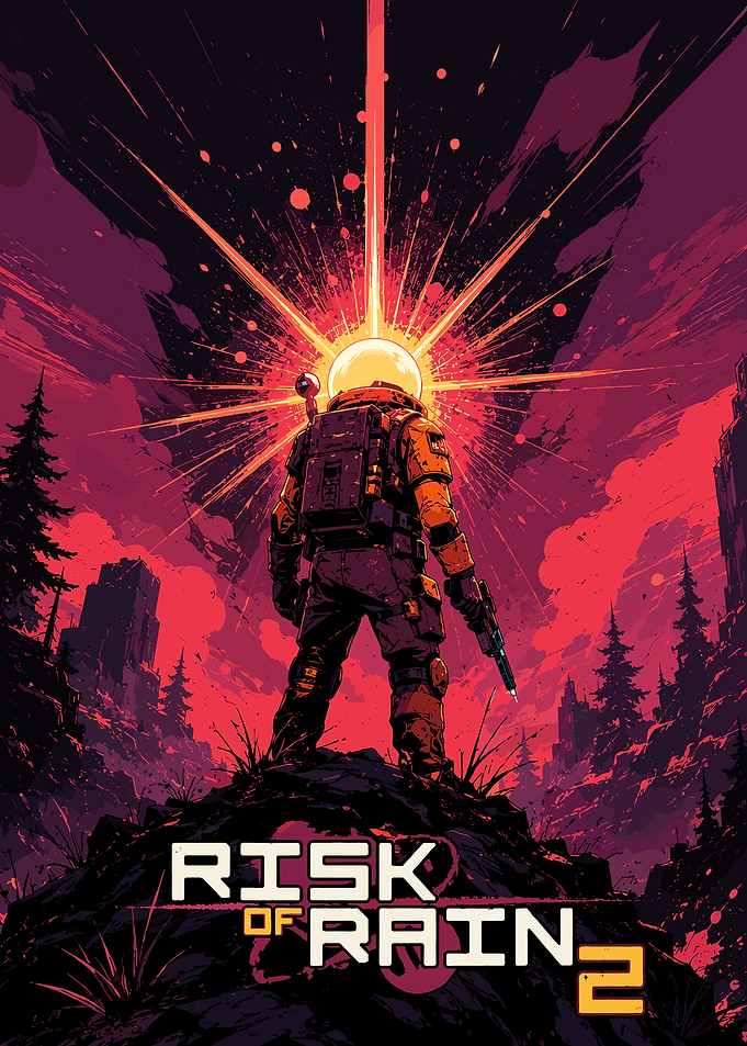 Risk of Rain 2 Game Poster