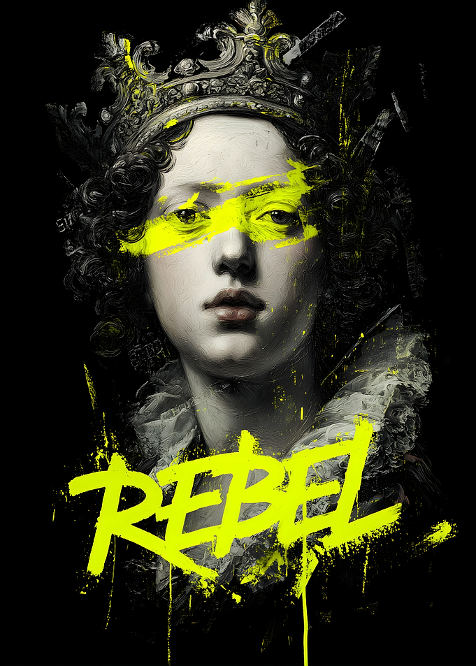 Rebel Queen Portrait