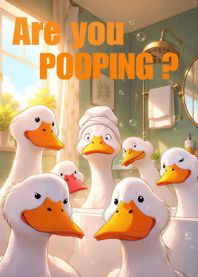 Are you POOPING