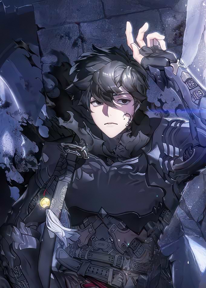 Dark Knight with Sword