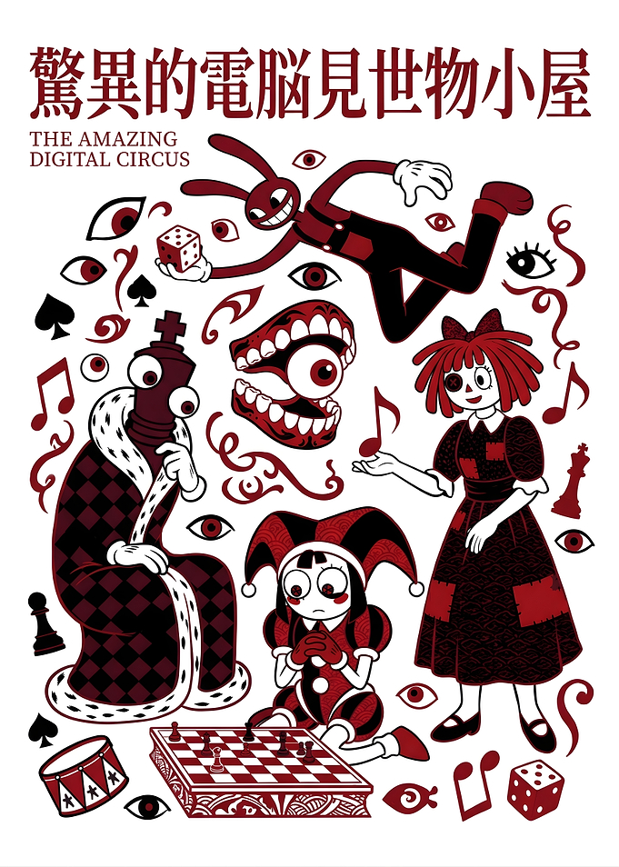 The Amazing Digital Circus Characters