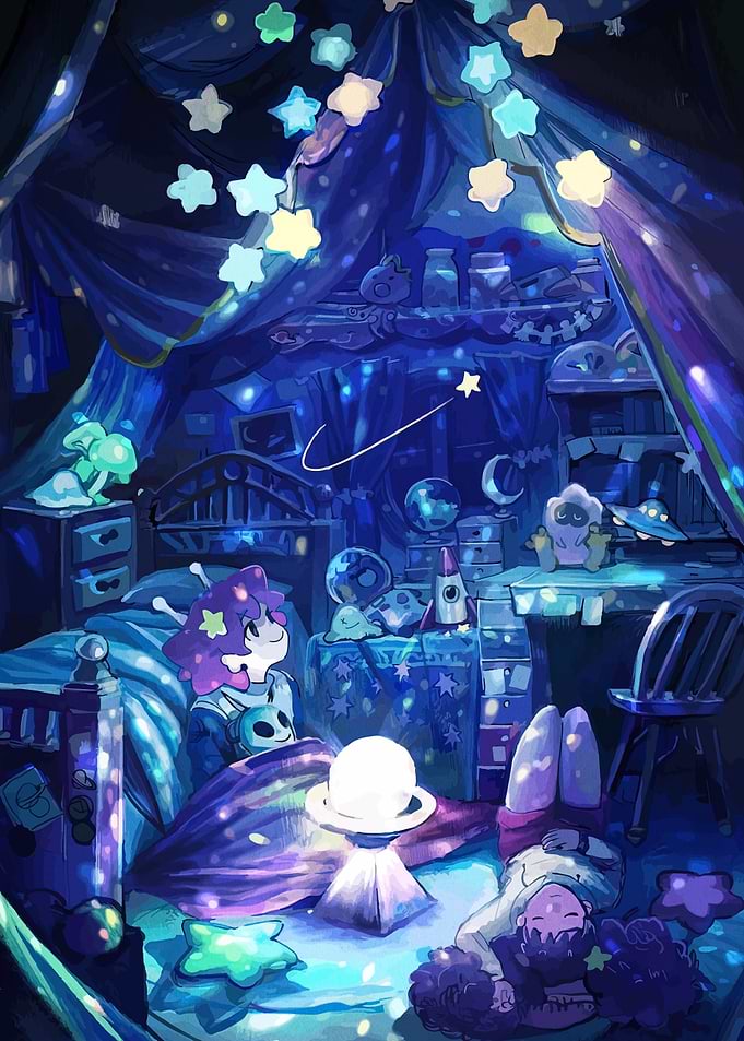 Cosmic Bedroom Dreamscape
