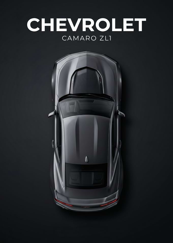 Chevrolet Camaro ZL1 Top View