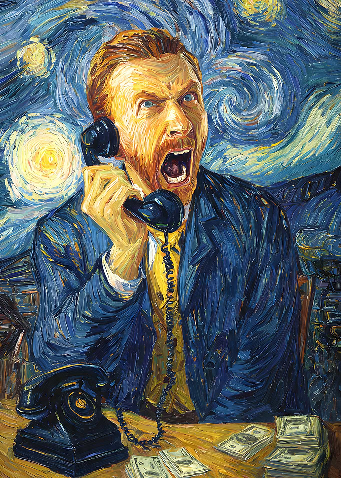 Yelling on the Phone