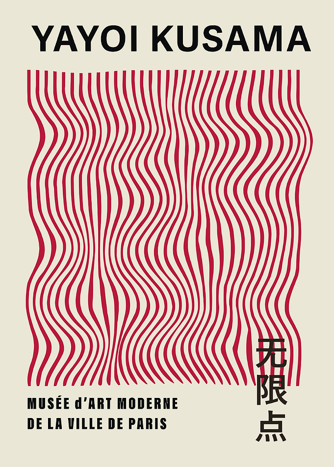 Yayoi Kusama Museum Poster