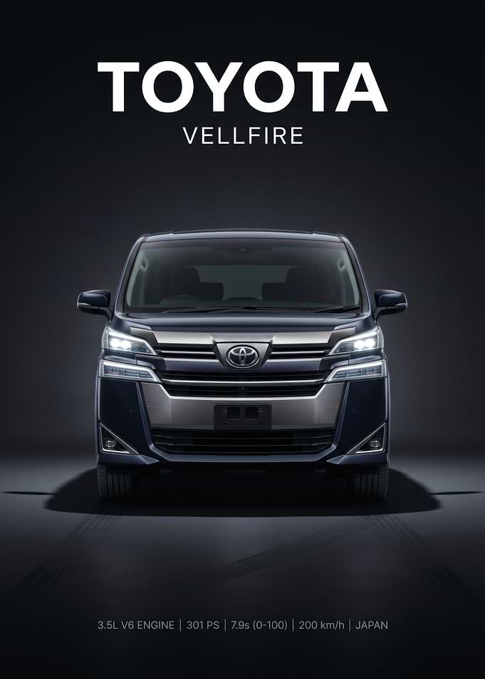 Toyota Vellfire Front View