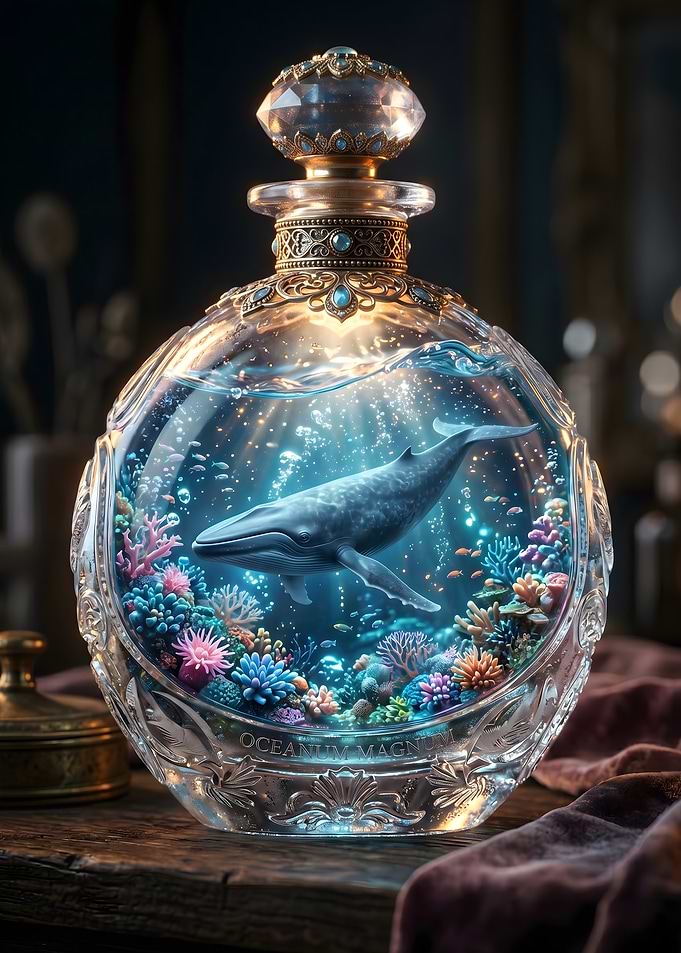 Whale in a Perfume Bottle