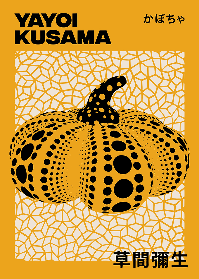 Yayoi Kusama Pumpkin Art