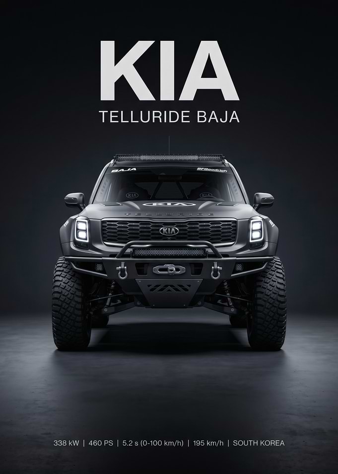 Kia Telluride Baja Off-Road Vehicle