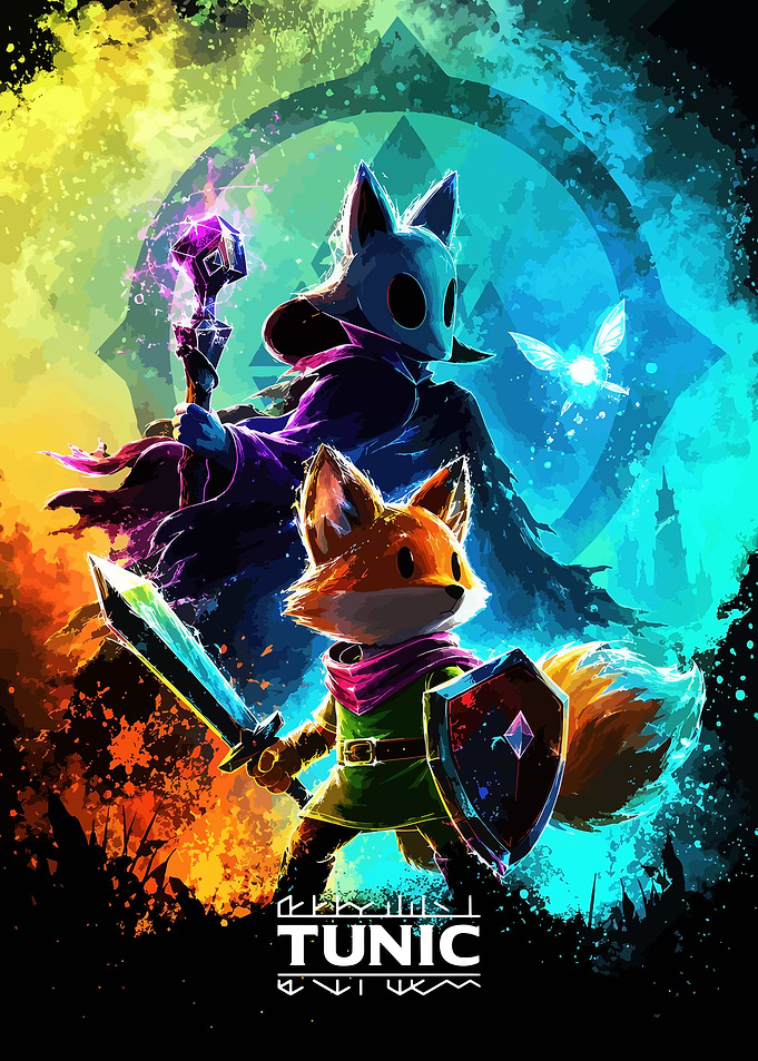 Tunic Game Art
