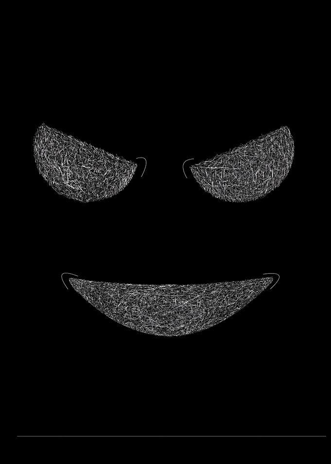 Evil Grinning Face