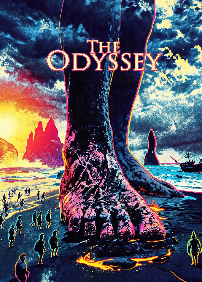 The Odyssey Giant Footsteps Poster