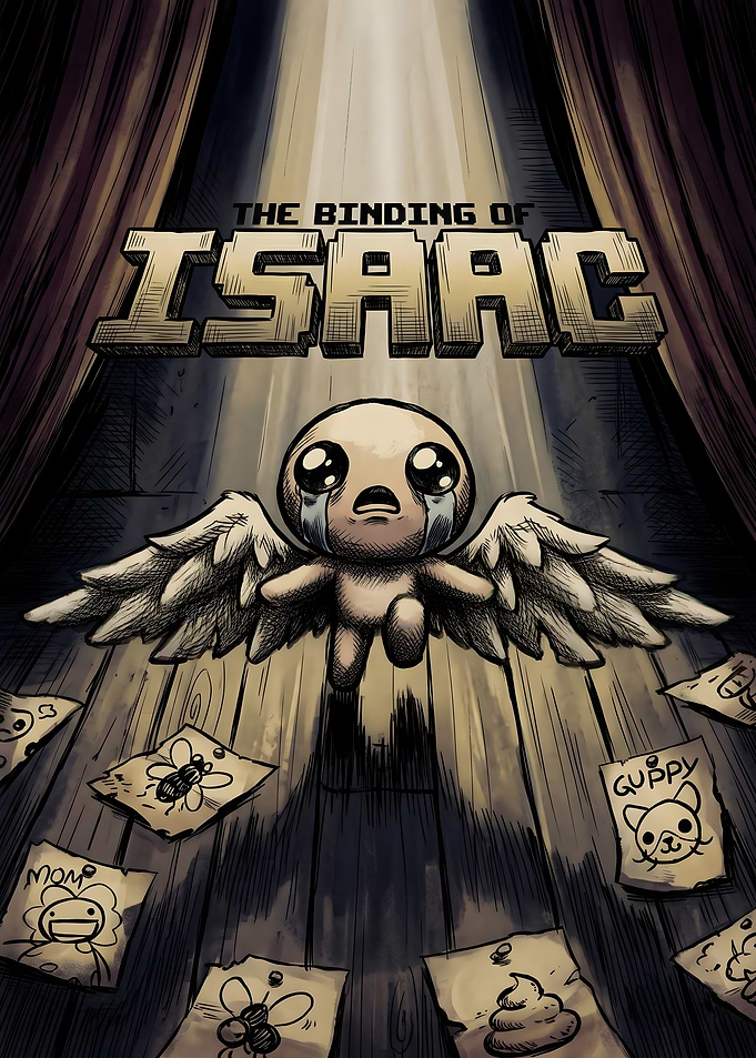 The Binding of Isaac Game Art
