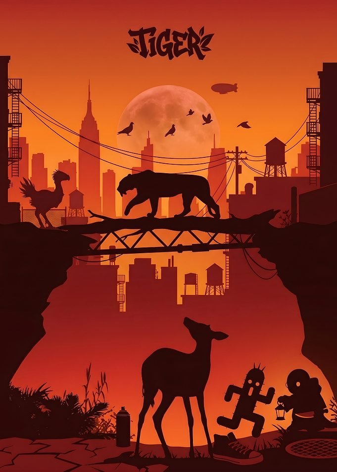 Urban Fantasy Silhouette