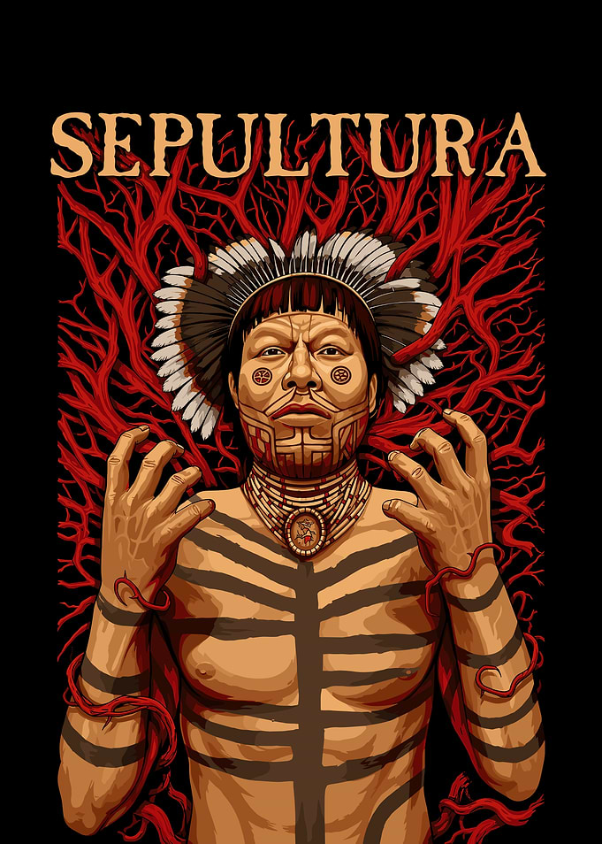 Sepultura Tribal Warrior