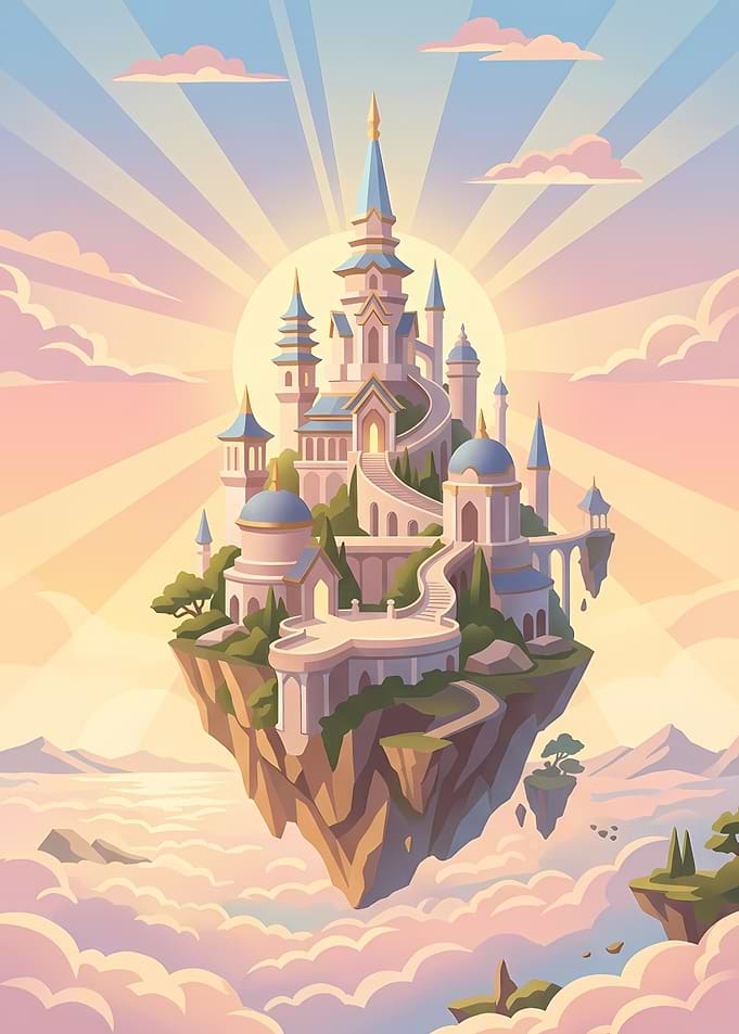 Floating Castle in the Sky