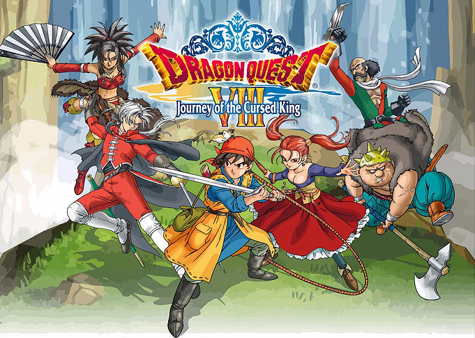 Dragon Quest VIII Journey of the Cursed King Art