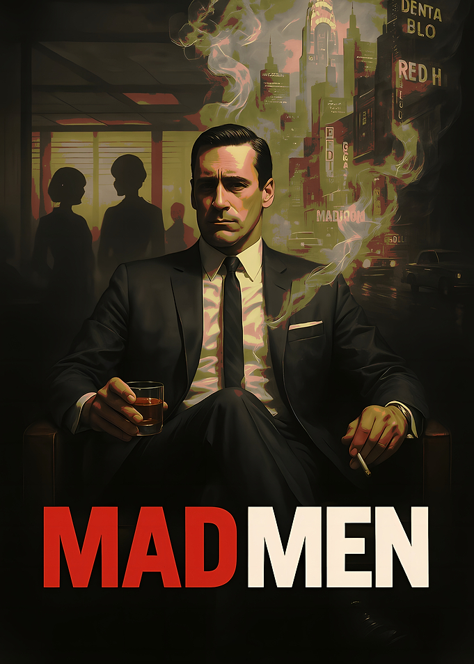 Mad Men Poster with Don Draper