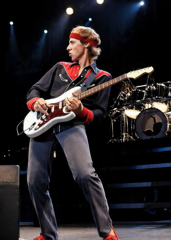 Guitarist on Stage