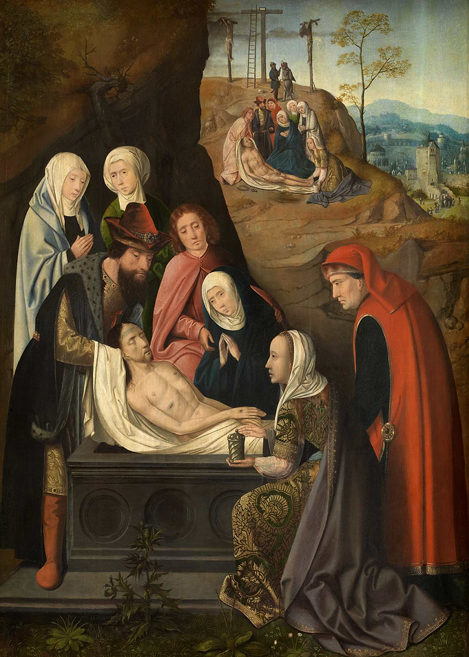 The burial and lamentation