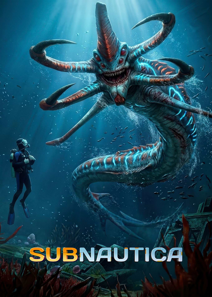 Subnautica Game Poster