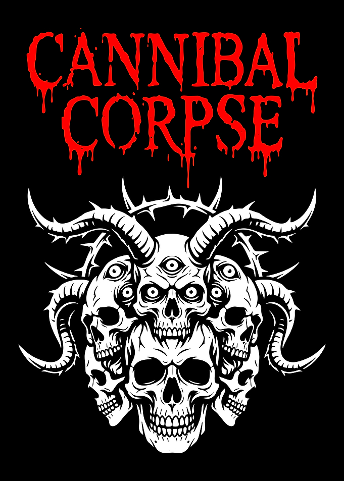 Cannibal Corpse Skulls and Horns