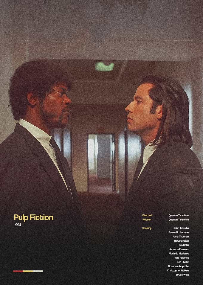 Pulp Fiction Movie Poster