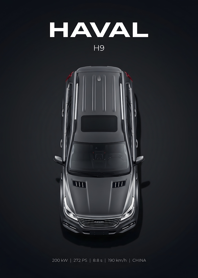 Haval H9 Top View