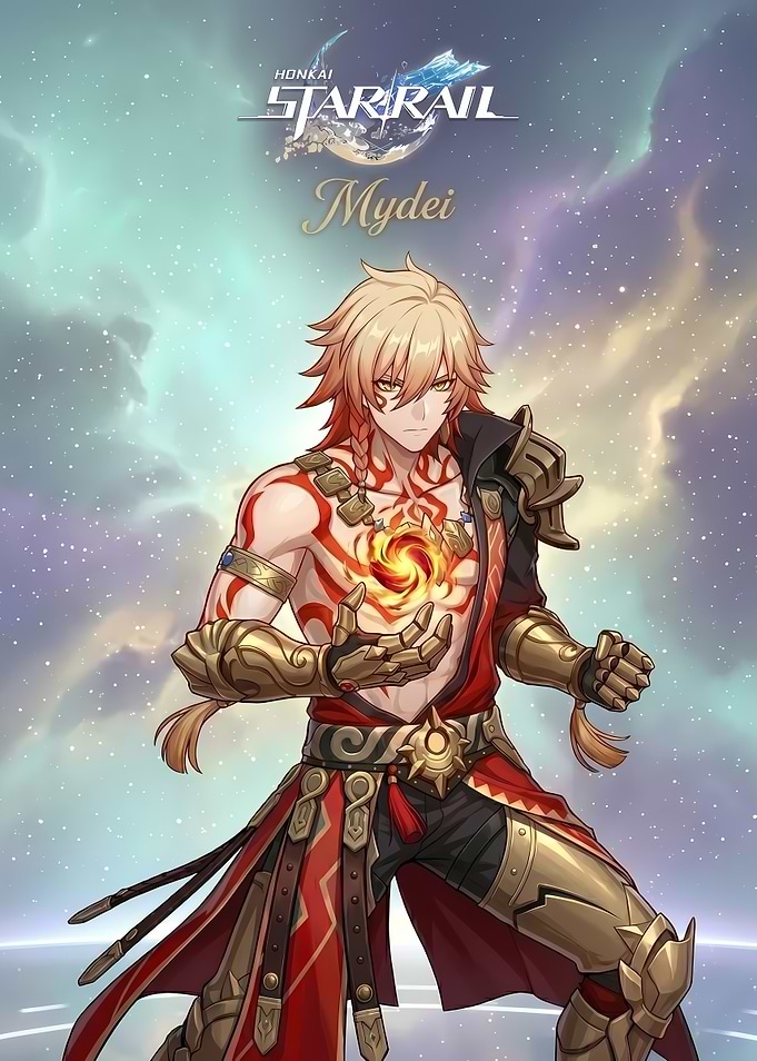 Honkai Star Rail Mydei Character Art