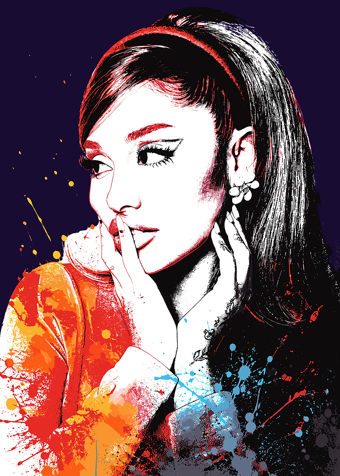 Pop Art Portrait of a Woman