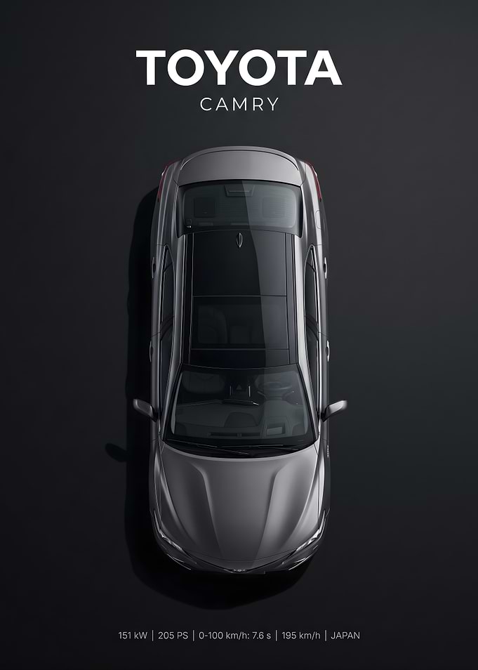 Toyota Camry Top View