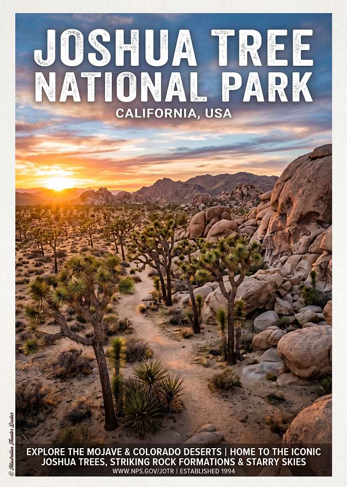 Joshua Tree National Park Poster