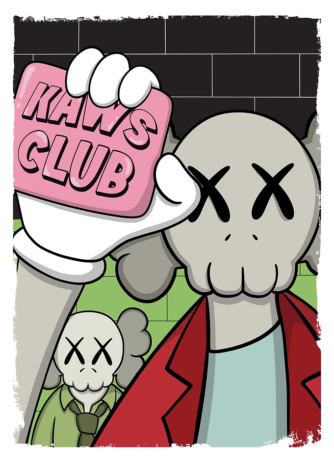 KAWS Club Character
