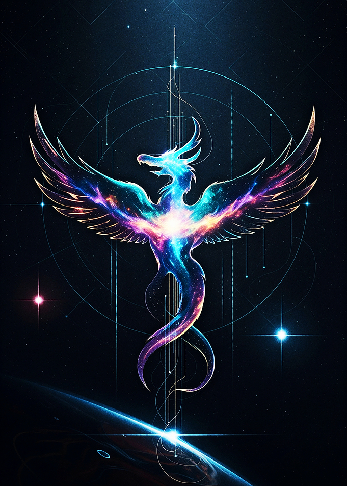 Cosmic Phoenix in Space