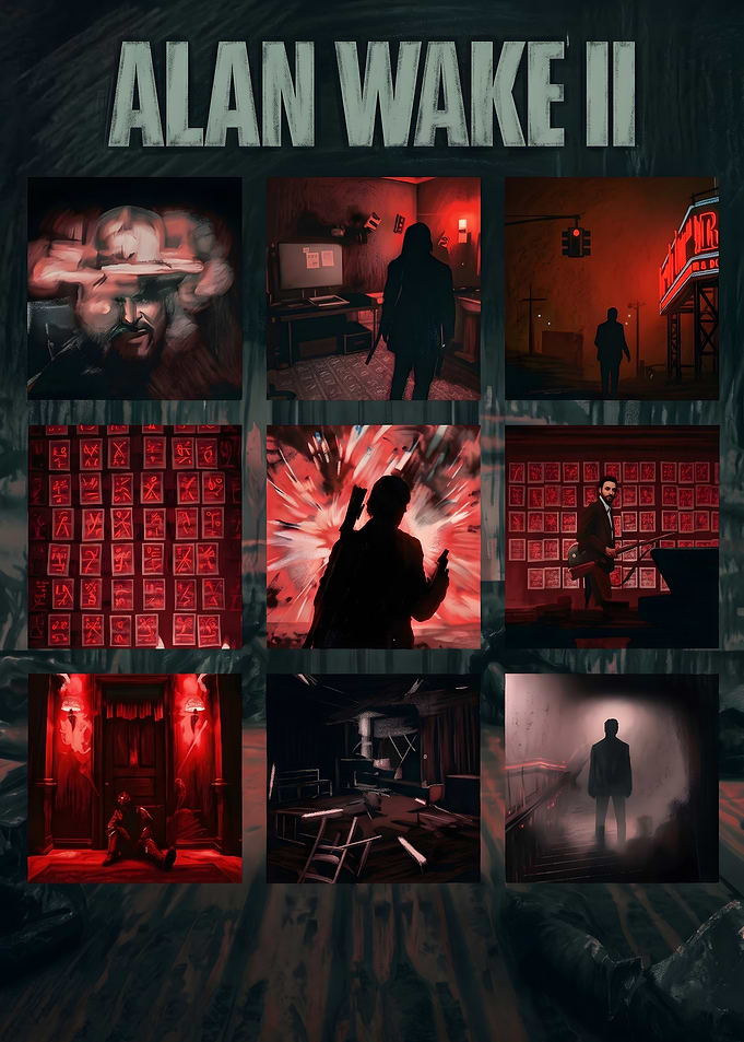 Alan Wake II Game Art
