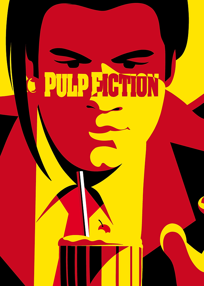 Pulp Fiction Minimalist Poster
